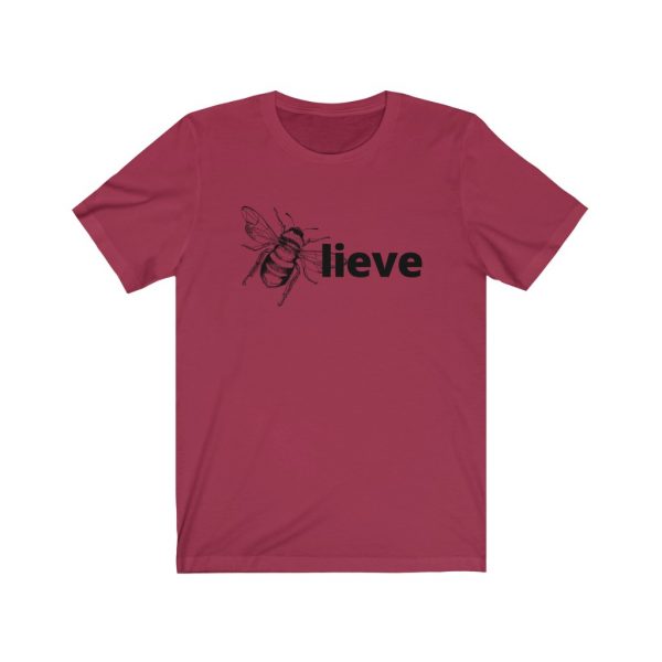 Believe (BEE-lieve) Unisex Jersey Short Sleeve Tee | 18126