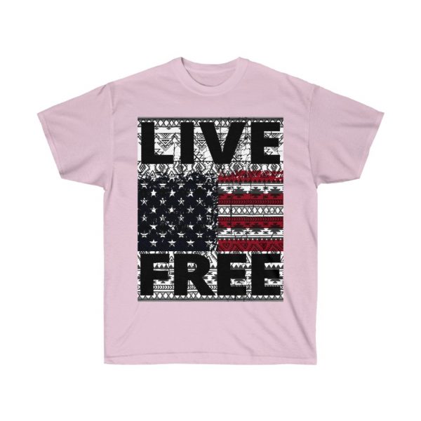 Live Free - USA Inspired - Unisex Ultra Cotton Tee | 21897 5