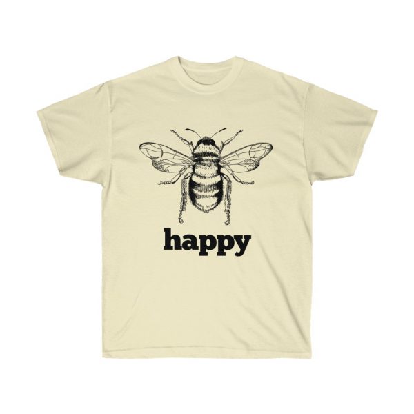Bee Happy! Be Happy - Unisex Ultra Cotton Tee | 21921 1