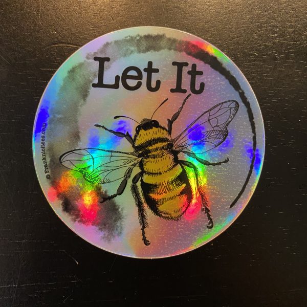 Let It Be - Bee Sticker