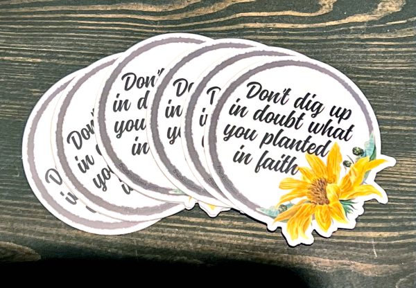 Planted In Faith Sticker | planted in faith w scaled