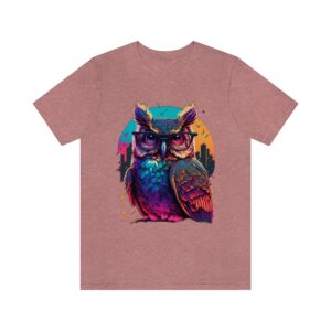 Retro Owl With Glasses t-shirt