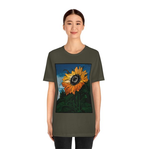 Sunflower (1919) | Unique Sunflower T-Shirt Short Sleeve Tee | 18062 1
