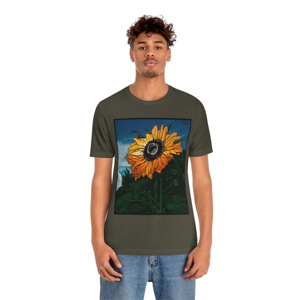 Sunflower (1919) | Unique Sunflower T-Shirt Short Sleeve Tee | 18062 2