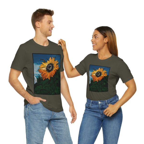 Sunflower (1919) | Unique Sunflower T-Shirt Short Sleeve Tee | 18062 8