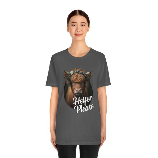 Heifer Please Highland Cow Funny T-shirt | Heifer Please | Short Sleeve Tee | 18070 10