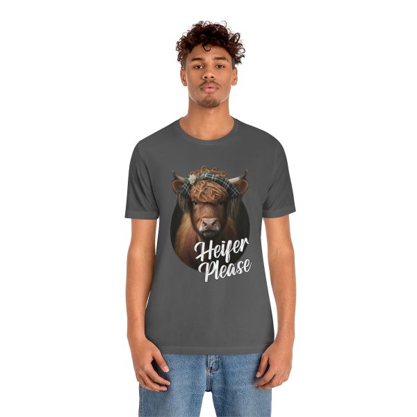 Heifer Please Highland Cow Funny T-shirt | Heifer Please | Short Sleeve Tee | 18070 11