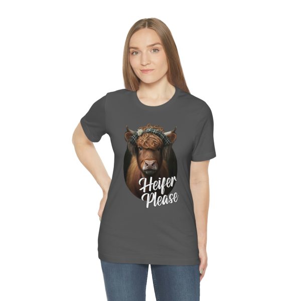 Heifer Please Highland Cow Funny T-shirt | Heifer Please | Short Sleeve Tee | 18070 12