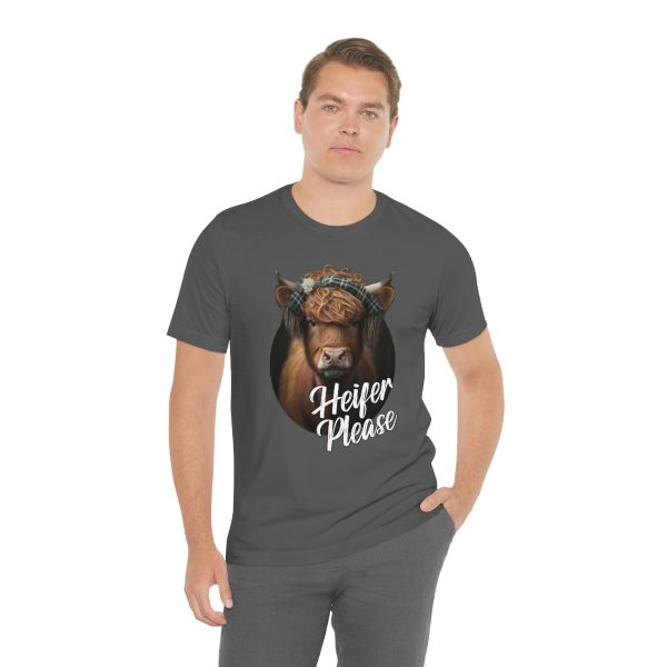 Heifer Please Highland Cow Funny T-shirt | Heifer Please | Short Sleeve Tee | 18070 13