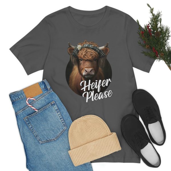 Heifer Please Highland Cow Funny T-shirt | Heifer Please | Short Sleeve Tee | 18070 15