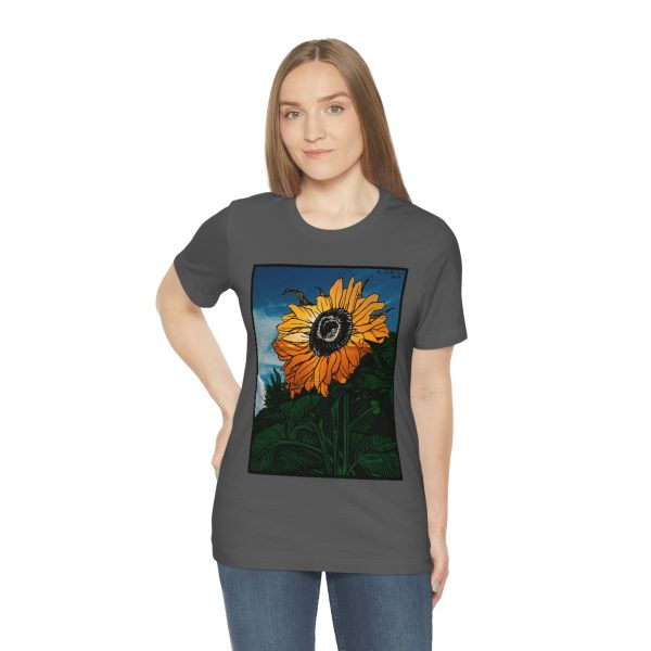 Sunflower (1919) | Unique Sunflower T-Shirt Short Sleeve Tee | 18070 3