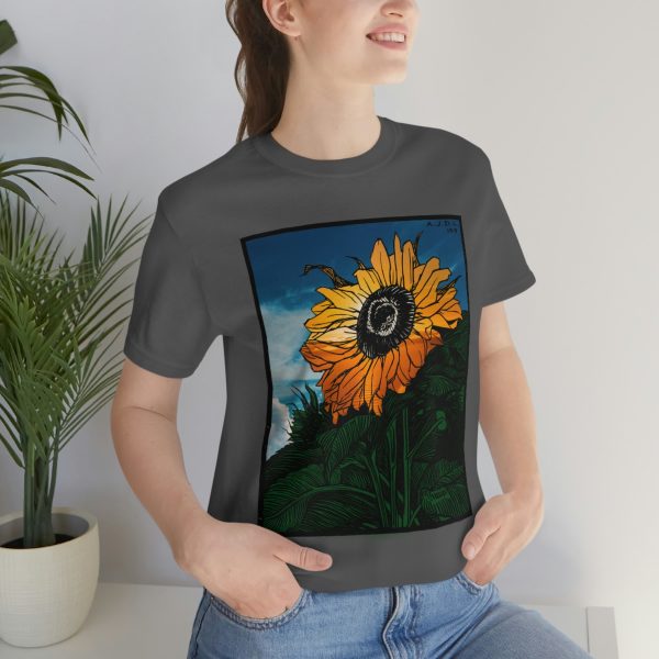 Sunflower (1919) | Unique Sunflower T-Shirt Short Sleeve Tee | 18070 5