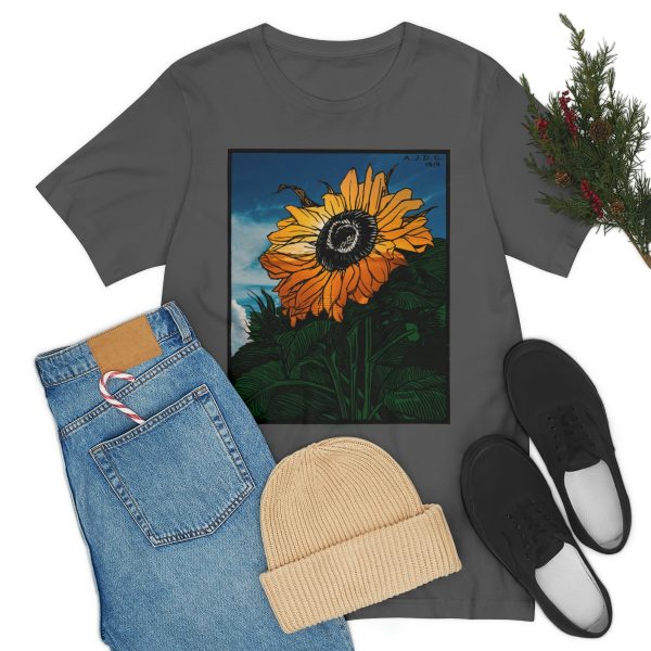Sunflower (1919) | Unique Sunflower T-Shirt Short Sleeve Tee | 18070 6