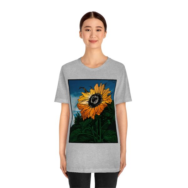 Sunflower (1919) | Unique Sunflower T-Shirt Short Sleeve Tee | 18078 1