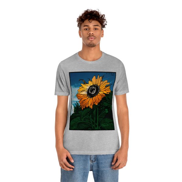 Sunflower (1919) | Unique Sunflower T-Shirt Short Sleeve Tee | 18078 2