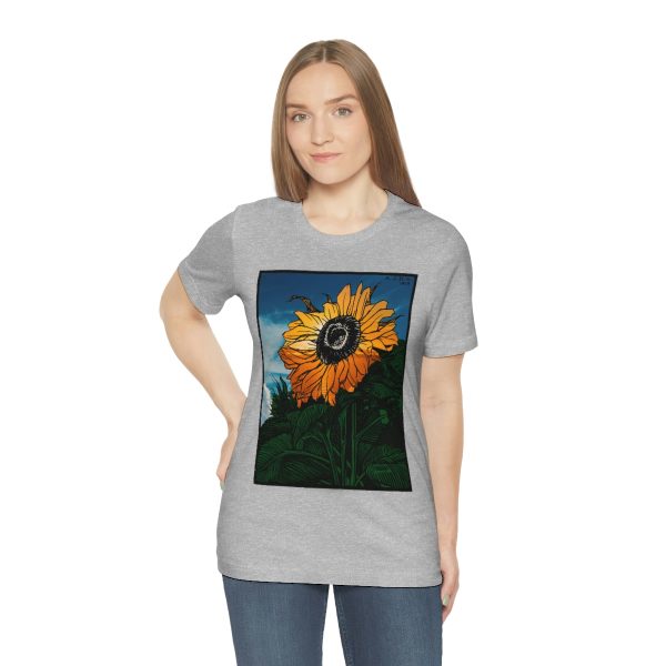 Sunflower (1919) | Unique Sunflower T-Shirt Short Sleeve Tee | 18078 3