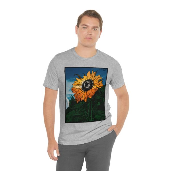 Sunflower (1919) | Unique Sunflower T-Shirt Short Sleeve Tee | 18078 4