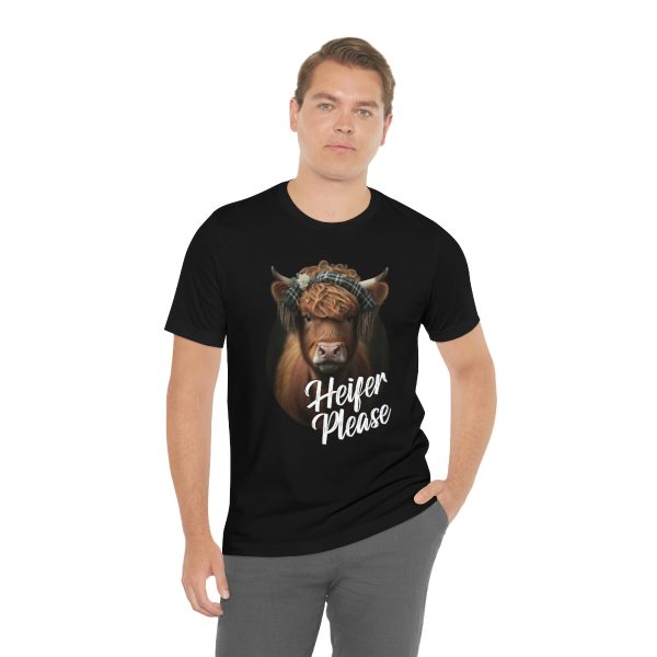Heifer Please Highland Cow Funny T-shirt | Heifer Please | Short Sleeve Tee | 18102 13