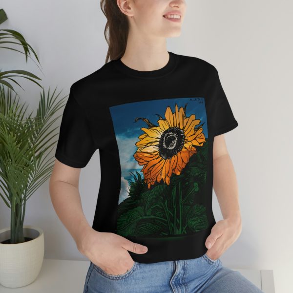 Sunflower (1919) | Unique Sunflower T-Shirt Short Sleeve Tee | 18102 5
