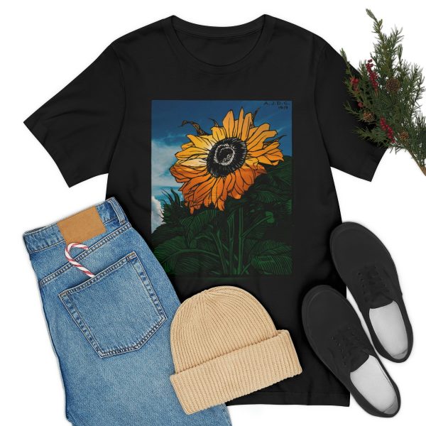 Sunflower (1919) | Unique Sunflower T-Shirt Short Sleeve Tee | 18102 6