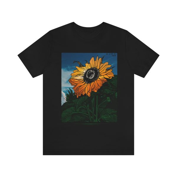 Sunflower (1919) | Unique Sunflower T-Shirt Short Sleeve Tee | 18102