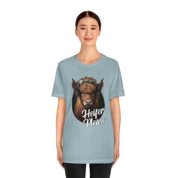 Heifer Please Highland Cow Funny T-shirt | Heifer Please | Short Sleeve Tee | 18358 10