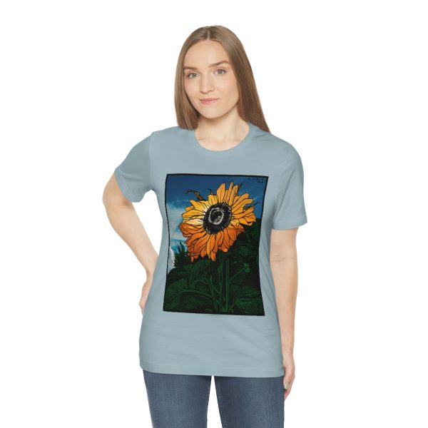 Sunflower (1919) | Unique Sunflower T-Shirt Short Sleeve Tee | 18358 3