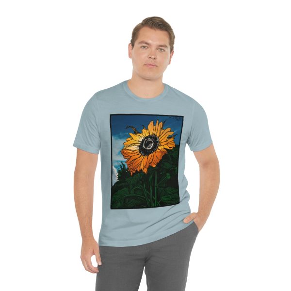 Sunflower (1919) | Unique Sunflower T-Shirt Short Sleeve Tee | 18358 4