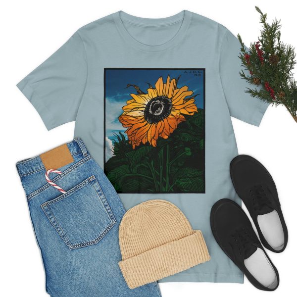Sunflower (1919) | Unique Sunflower T-Shirt Short Sleeve Tee | 18358 6