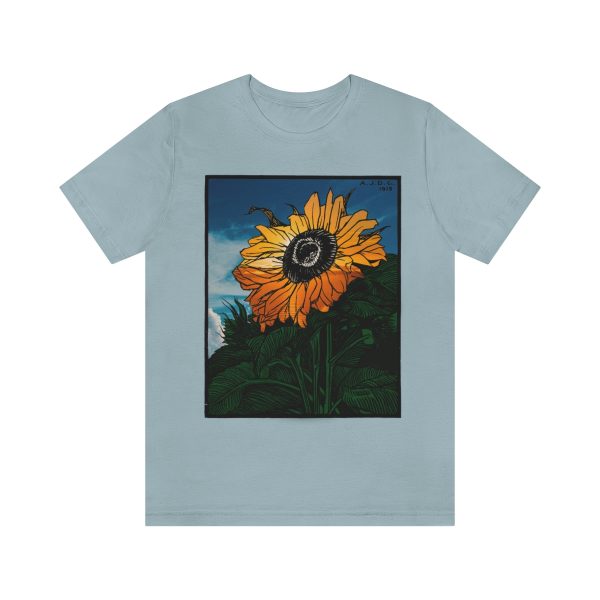 Sunflower (1919) | Unique Sunflower T-Shirt Short Sleeve Tee | 18358