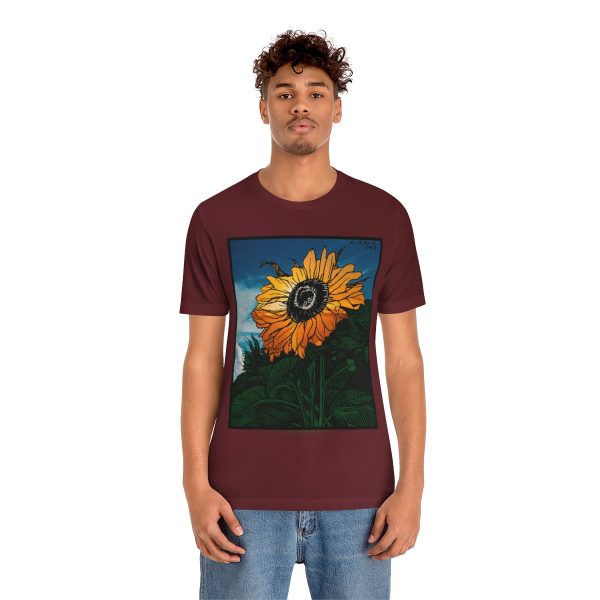 Sunflower (1919) | Unique Sunflower T-Shirt Short Sleeve Tee | 18374 2