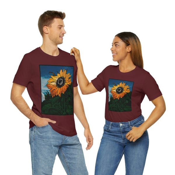 Sunflower (1919) | Unique Sunflower T-Shirt Short Sleeve Tee | 18374 8