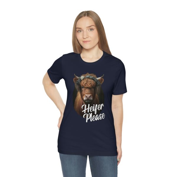 Heifer Please Highland Cow Funny T-shirt | Heifer Please | Short Sleeve Tee | 18398 12