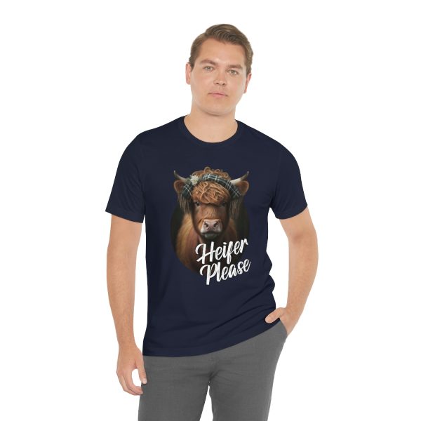 Heifer Please Highland Cow Funny T-shirt | Heifer Please | Short Sleeve Tee | 18398 13