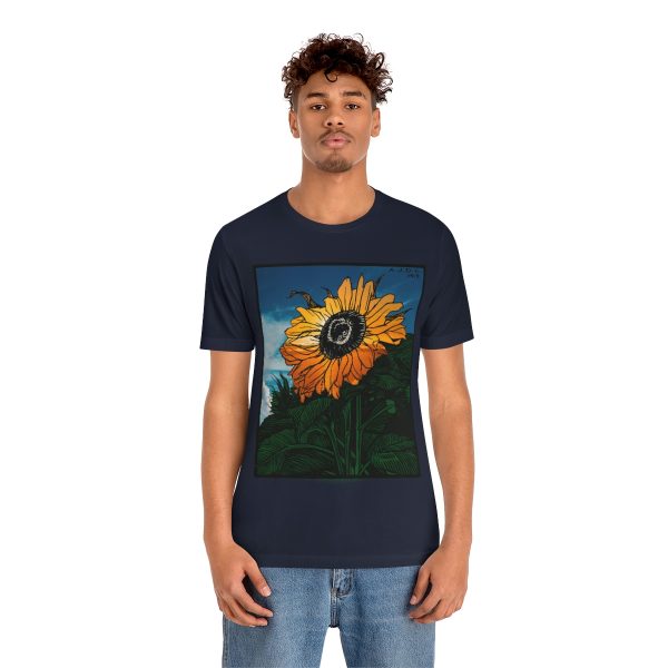 Sunflower (1919) | Unique Sunflower T-Shirt Short Sleeve Tee | 18398 2