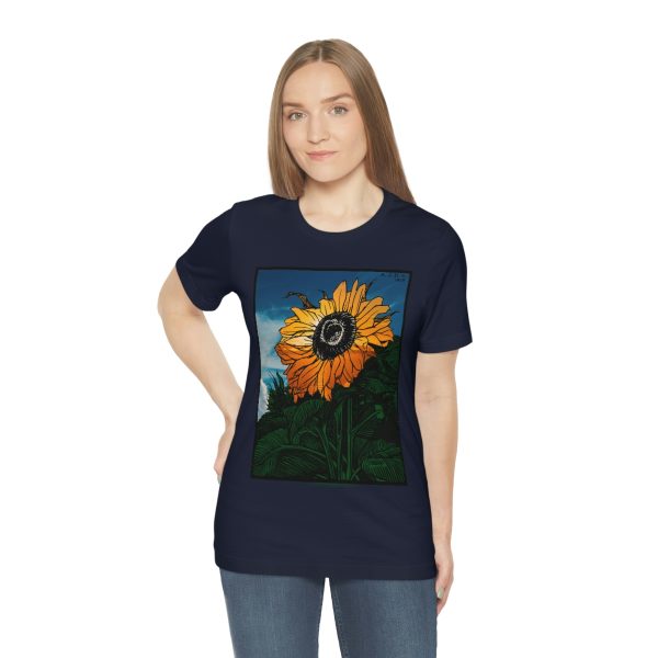 Sunflower (1919) | Unique Sunflower T-Shirt Short Sleeve Tee | 18398 3