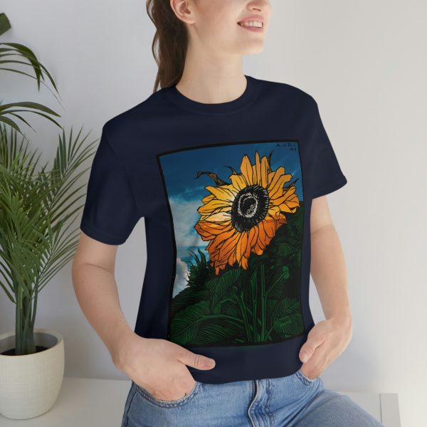 Sunflower (1919) | Unique Sunflower T-Shirt Short Sleeve Tee | 18398 5