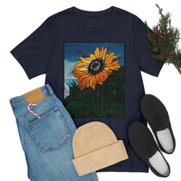 Sunflower (1919) | Unique Sunflower T-Shirt Short Sleeve Tee | 18398 6
