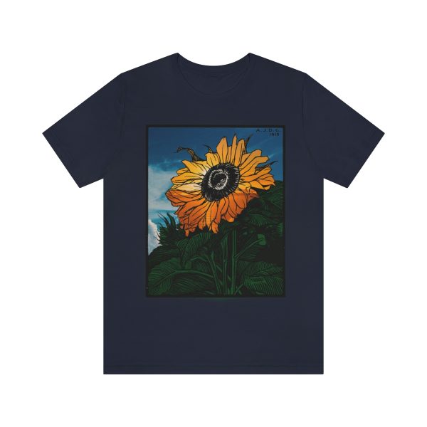 Sunflower (1919) | Unique Sunflower T-Shirt Short Sleeve Tee | 18398