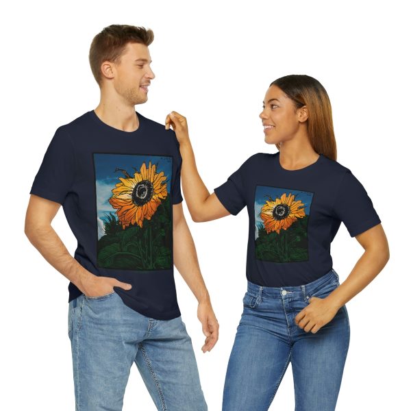 Sunflower (1919) | Unique Sunflower T-Shirt Short Sleeve Tee | 18398 8