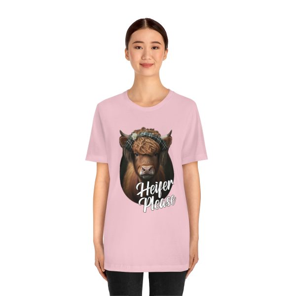 Heifer Please Highland Cow Funny T-shirt | Heifer Please | Short Sleeve Tee | 18438 10