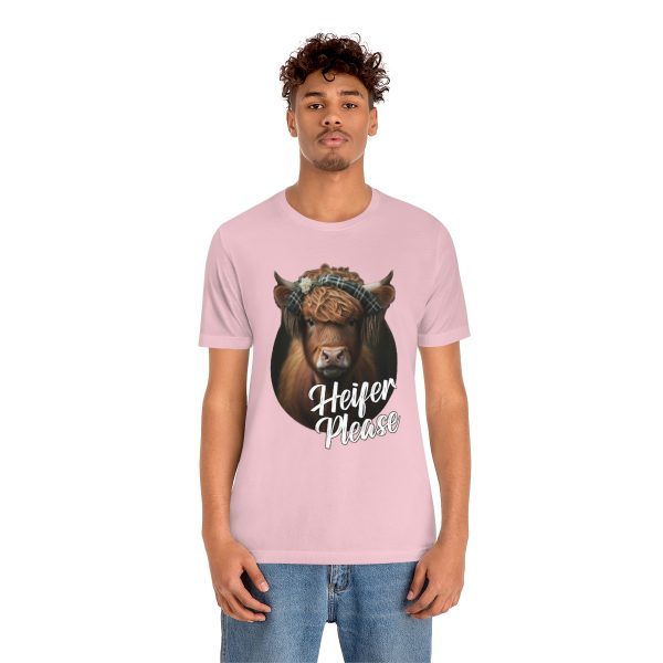 Heifer Please Highland Cow Funny T-shirt | Heifer Please | Short Sleeve Tee | 18438 11