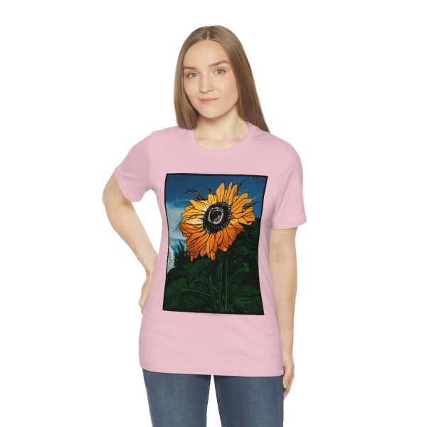 Sunflower (1919) | Unique Sunflower T-Shirt Short Sleeve Tee | 18438 3