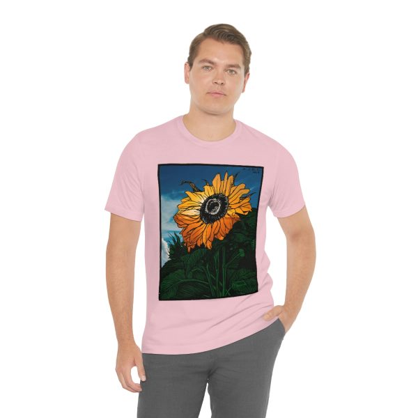 Sunflower (1919) | Unique Sunflower T-Shirt Short Sleeve Tee | 18438 4