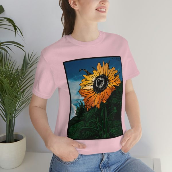 Sunflower (1919) | Unique Sunflower T-Shirt Short Sleeve Tee | 18438 5