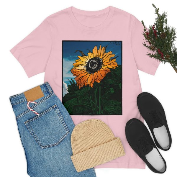 Sunflower (1919) | Unique Sunflower T-Shirt Short Sleeve Tee | 18438 6
