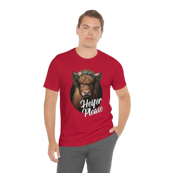 Heifer Please Highland Cow Funny T-shirt | Heifer Please | Short Sleeve Tee | 18446 13