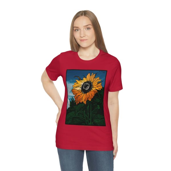 Sunflower (1919) | Unique Sunflower T-Shirt Short Sleeve Tee | 18446 3
