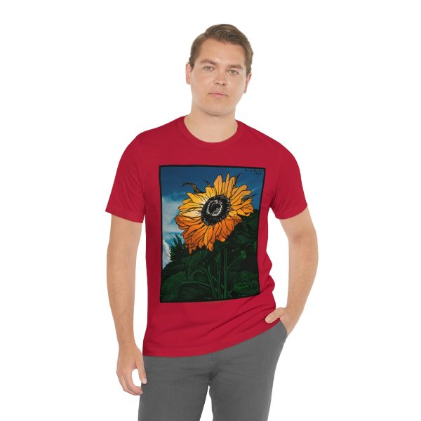 Sunflower (1919) | Unique Sunflower T-Shirt Short Sleeve Tee | 18446 4