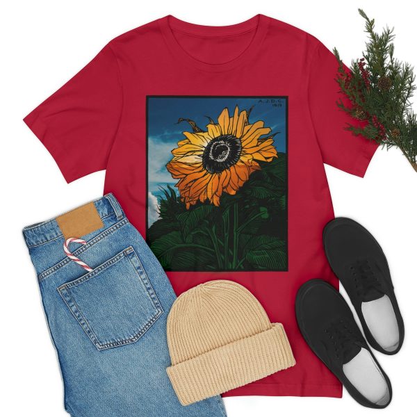 Sunflower (1919) | Unique Sunflower T-Shirt Short Sleeve Tee | 18446 6